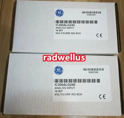New Factory Sealed GE IC200ALG240 Fanuc Input PLC Module IC200ALG240 - Image 1 of 2