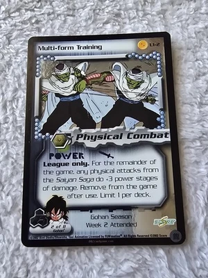 DBZ Dragon Ball Z FOIL Multi-Form Training L1-2 CCG Limited Gohan Season MP - Image 1 of 4