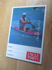 UNCLE TOBYS CEREAL STICKER: IRONMEN BOOK LABEL....DAVID FOYSTER. - Picture 1 of 2