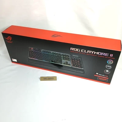 ASUS ROG Claymore II Gaming Keyboard RX RED Switch MA02 Japan NEW - Image 1 of 4