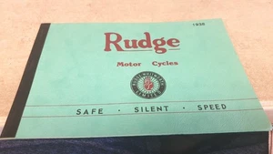 1938   RUDGE    Motorcycle Sales Brochure  - Bild 1 von 12