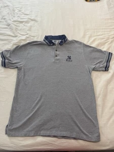 VTG New York Yankees Polo Size XL Lee Sport Gray Collared - Picture 1 of 7