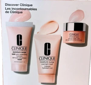 Clinique Discover Clinique 3-teiliges Set - Moisture Surge - Neu im Karton - Bild 1 von 1