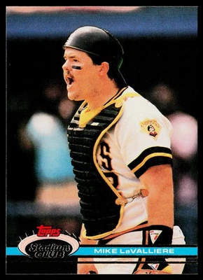 1991 Stadium Club #279 Mike LaValliere - Image 1 of 2