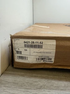 Rev-A-Shelf 6421-28–11-52 Classic 28" Polymer Kidney 1-Shelf Lazy - White *READ* - Picture 1 of 5