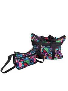 LeSportsac Classic Tote Reisetasche + Classic Hobo Bag - Flower Box Print Set - Bild 1 von 15