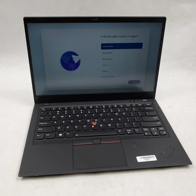 Lenovo ThinkPad X1 Carbon 6th GEN Intel i5-8250U 8GB RAM 256GB SSD WIN 11 PRO - Image 1 of 4