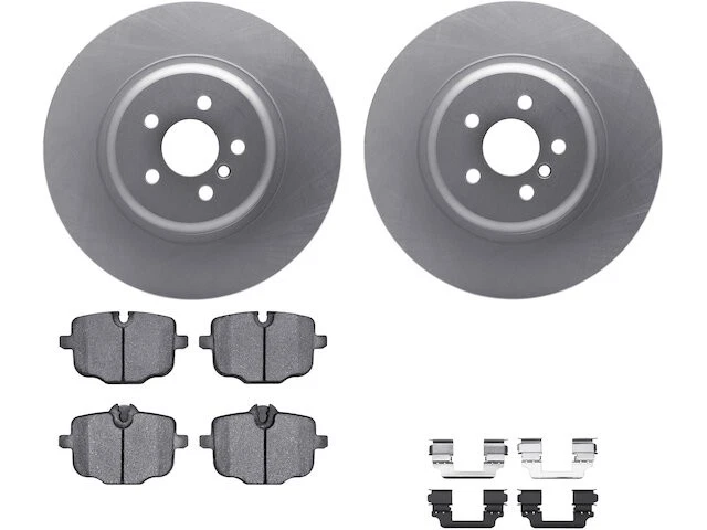 Kit de pastillas de freno trasero y rotor para BMW 750i 2016-2019 2017 2018 CW551YP Foto 1 de 1