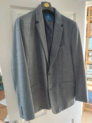 Cotton Traders Mens  Jacket  Blazer 46R Herringbone Tweed , Single Breasted - Image 1 of 4