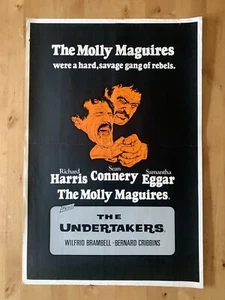 The Molly Maguires 1970 / The Undertakers 1969 - Original UK Double Crown Poster - Bild 1 von 1