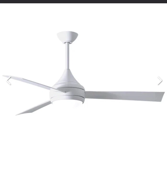 Ventilador de techo exterior Matthews Fan Company Donaire con luz (nuevo en caja, clasificación húmeda) Foto 1 de 1