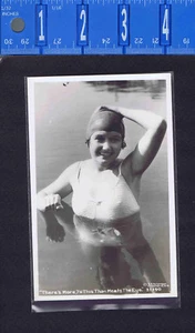 Bathing Beauty Swim Suit EKC REAL PHOTO RPPC Postcard A A Peterson 37390 - Picture 1 of 2