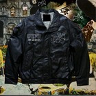 LED ZEPPELIN  Beautiful Leather bomber jacket All sizes