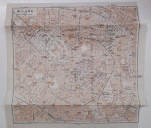 PRIMI 900 R@R@ MAPA GEOGRÁFICO DE MILÁN - Imagen 1 de 1