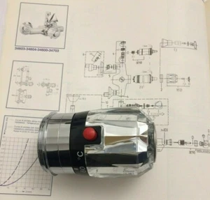 GROHE-RICAMBI: ART. 06 880 MANIGLIA GRADUATA PER GROHMIX TERMOSTATICO - Picture 1 of 2