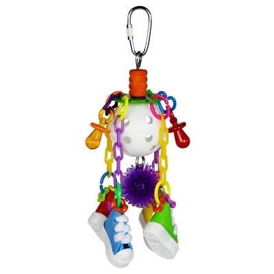 Super Bird Creations kick ball Jr. Small Bird Toy, Foragging And Chewing Parrot
