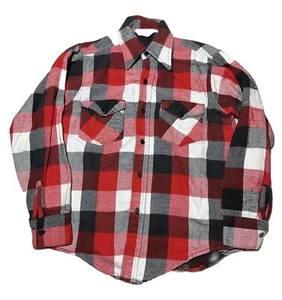Vintage Frostproof Flannel Men’s Size Medium 1990s Plaid Striped Vintage 90s Grunge - Bild 1 von 11