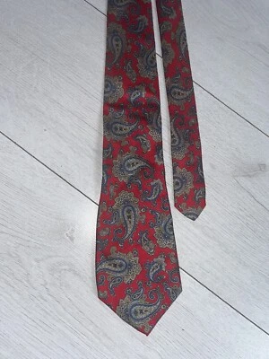 Gravata 100% seda designer italiano Leonardo Pirelli - Imagem 1 de 3