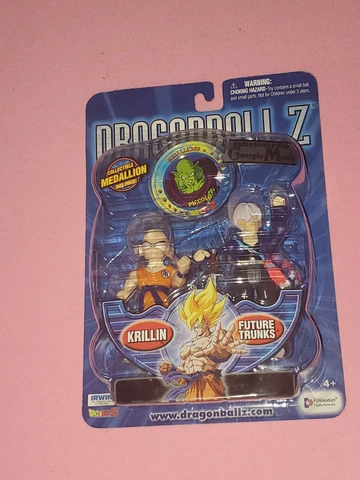 New MOC DragonBall Z Krillin Future Trunks Georgia Music Exclusive Figure Irwin Cover