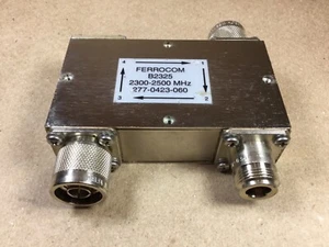 Alcatel Ferrocom B2325 Coaxial Isolator Coupler N-type 2.3 to 2.5 Ghz - Picture 1 of 4