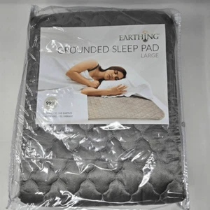 ALMOHADILLA DE COLCHÓN PARA DORMIR HILO PLATEADO PUESTA A TIERRA GRANDE 55" X 70" - Imagen 1 de 5