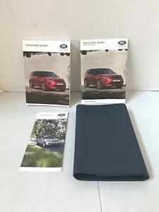 2020 Land Rover Discovery Sport Owners Manual Set and Case Free Shipping - Picture 1 of 5
