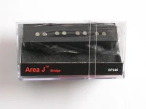 DiMarzio Area J Bass BRIDGE Black DP 248   (SLIGHTLY WIDER IN WIDTH SIZE) - Picture 1 of 1