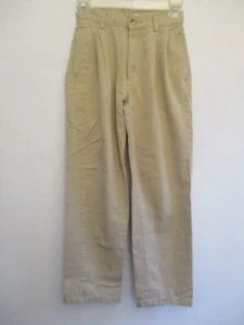 Pantalone kaki beige tinta unita 100% cotone ragazzo taglia 12 Old Navy - Foto 1 di 12
