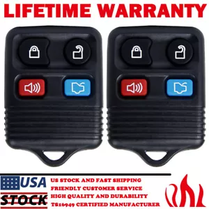 Replacement for 1995-2006 Ford Crown Victoria Remote Car Keyless Entry Key Fob - Picture 1 of 12