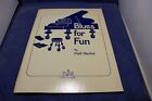 1976 Blues for Fun Paul Sheftel Piano Music Lessons with Record