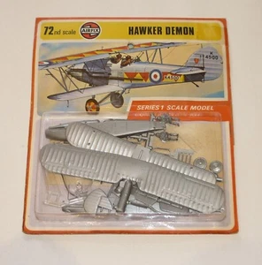 1970s Airfix 1/72 scale Hawker Demon (blister pack) - plane kit - Picture 1 of 1