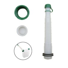 Replacement Flexible Fuel Spout Stopper Vent Cap Kit for Diesel Can Water Jugs