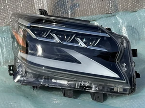 2020-2023 LEXUS GX460 RIGHT TRINOCULAR FULL LED HEADLIGHT SHELL OEM USED (JAPAN) - Picture 1 of 23