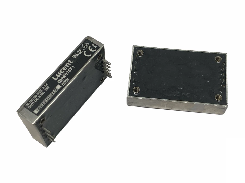 Lucent QHW075F1 Isolated 50W DC-DC Converter IN: 36-75V OUT: 3.3V 15A ORIGINAL - Image 1 of 1