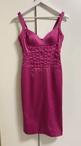 Jessica Simpson Etui Kleid Gr. 36 pink Korsett Damen - Bild 1 von 9