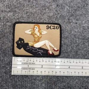 FTDK 9C20 Pinup Girl Missile Patch Military Morale Tactical - Picture 1 of 2