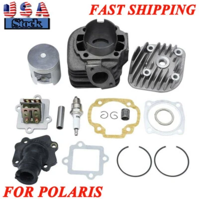 100cc Big Bore Top End Cylinder Kit For Polaris Sportsman Scrambler Predator 90 Foto 1 de 4
