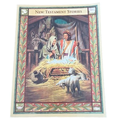 NEW TESTAMENT Stories LDS Church Book Manual For Children Illustrated Mormon - Image 1 of 4