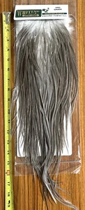 Whiting Hebert Miner sella Dun Rooster grigia media, grado professionale, legatura a mosca - Foto 1 di 2