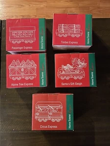 Train Ceramic Train JC Penney Home Towne Express Lot of 5 - Picture 1 of 6