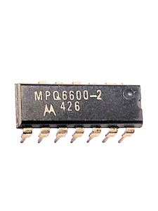 MPQ6600-2 "Original" Motorola 14P DIP IC 1 pieza - Imagen 1 de 1