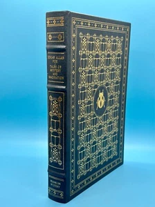 Full Leather Edgar Allan Poe Franklin Library Tales of Mystery and Imagination - Imagen 1 de 14