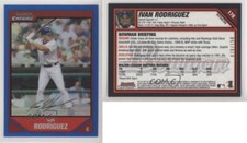 2007 Bowman Chrome Blue Refractor /150 Ivan Rodriguez #178 HOF