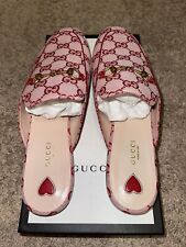 Gucci Shoes Canvas GG Malaga Women’s Red NIB 40.5 EU