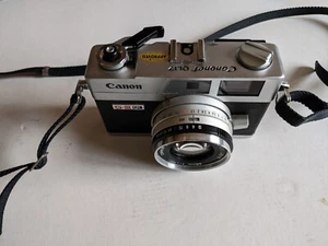 Vtg. Canon Canonet QL17 GIII With Canon 40mm 1:17 Lens. Shutter Works. Read Desc - Picture 1 of 16