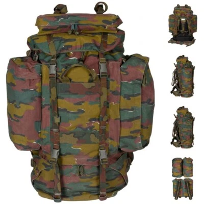 Original Belg. Rucksack 120 l tarn Armee Army Einsatzrucksack Wanderrucksack - Bild 1 von 4