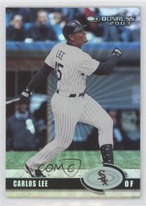 2003 Donruss Season Stat Line /26 Carlos Lee #114