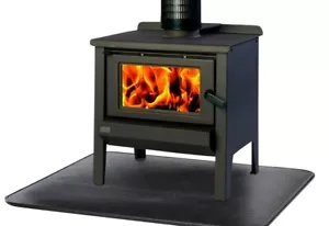 Hearth Extender, 18" X 48", Black - Picture 1 of 5