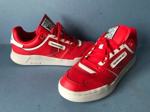 Reebok Club C Legacy Keith Haring tres ojos cara sonriente roja para hombre talla 9, usada - Imagen 1 de 8