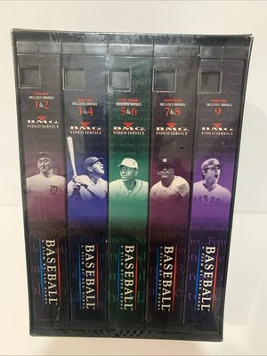 BASEBALL A Film By Ken Burns 9 Inning VHS Boxed Set NEW/SEALED BMG RCA Special - Image 1 of 2